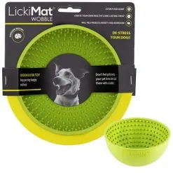 LickiMat Dog Wobble Green