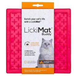 LickiMat Cat Buddy Pink