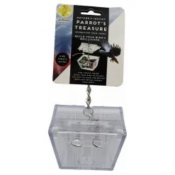 Featherland Paradise Foraging Parrots Treasure Bird Toy 10 X 10 X 17.5cm