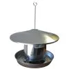 IPetz Galvanised Parrot Hopper Food Feeder 5 Inch