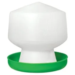 Avione Poultry Green & White Plastic Drinker 1.3L