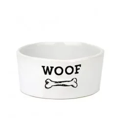 Barkley+Bella Bowl Ceramic Woof Small 450ml